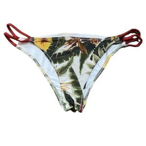 Chaser‎ Hibiscus Jungle Bikini Bottom NWT